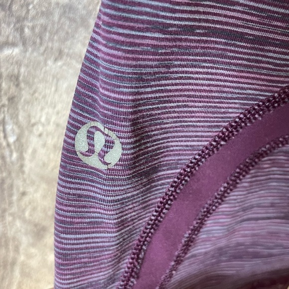 Lululemon Inspire Crop II Wee Are From Space Plum - Picture 10 of 10
